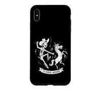 Custodia per iPhone XS Max A cavallo intorno Idiom Divertimento per bambini e insegnanti Modi di dire