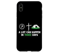 Custodia per iPhone XS Max A Lot Can Happen In 3 Days Easter Day Jesus Cross Christian