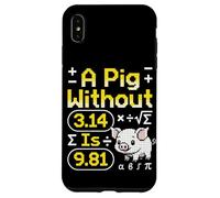 Custodia per iPhone XS Max A Pig Without 3.14 Is 9.81 fisica matematica
