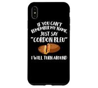 Custodia per iPhone XS Max Abbigliamento Cordon Bleu - Design divertente Bleus Lover