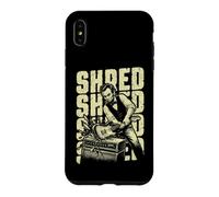 Custodia per iPhone XS Max Abraham Lincoln Chitarra Elettrica Smash Shred Chitarrista Musica