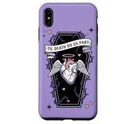 Custodia per iPhone XS Max Accademia gotica e oscura amore scuro San Valentino