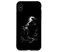 Custodia per iPhone XS Max Adamo ed Eva genesi creazione dio luce divina