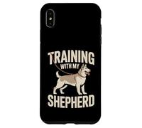 Custodia per iPhone XS Max Addestramento di cani con il mio pastore