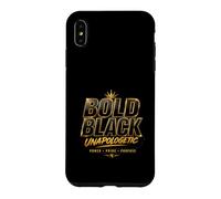 Custodia per iPhone XS Max African Pride Heritage Culture Streetwear, Black Global Mind