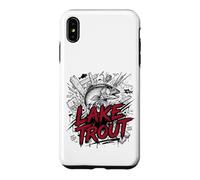 Custodia per iPhone XS Max Aggressivo Lago Trota Grande pesca Laghi Deep Strike