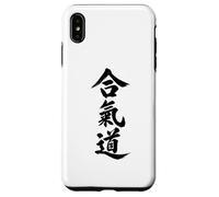 Custodia per iPhone XS Max Aikido Kanji Personaggi Arte Marziale Giapponese
