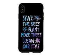 Custodia per iPhone XS Max Aiuta più api a piantare più alberi a pulire i nostri mari terra