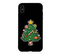Custodia per iPhone XS Max Albero di Natale Candy con stella