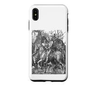 Custodia per iPhone XS Max Albrecht Dürer Cavaliere La morte e il diavolo Arte Rinascimentale