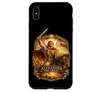Custodia per iPhone XS Max Alessandro guerriero macedone, re greco antico