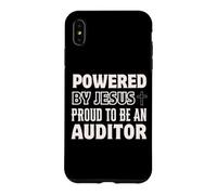 Custodia per iPhone XS Max Alimentato da Gesù Orgoglioso di essere auditor Christian