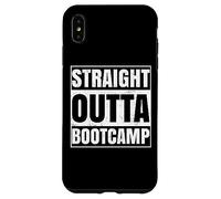 Custodia per iPhone XS Max Allenamento divertente del Boot Camp Straight Outta
