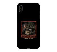 Custodia per iPhone XS Max Alligatore Mostro Palude Ramen Slurp O Die