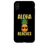 Custodia per iPhone XS Max Aloha Spiagge Vacanze tropicali Oceano Surfer Island Paradise