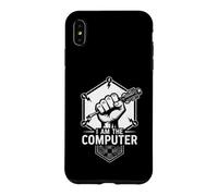 Custodia per iPhone XS Max AM THE COMPUTER Tech Meccanico Cacciavite Auto Guy