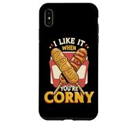 Custodia per iPhone XS Max Amante dei cani di mais Mi piace quando sei banale