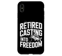 Custodia per iPhone XS Max Amante della pesca in pensione Casting in libertà