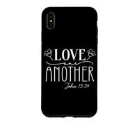 Custodia per iPhone XS Max Amatevi gli uni gli altri - Giovanni 13:34 Design Ispiratore