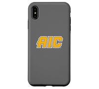 Custodia per iPhone XS Max American International College AIC Yellow Jackets