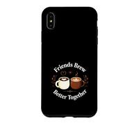 Custodia per iPhone XS Max Amici Si Preparano Meglio Insieme Design Caffè