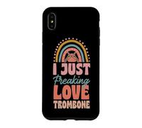 Custodia per iPhone XS Max Amo da matti trombone bohémien Rainbow Trendy Boho