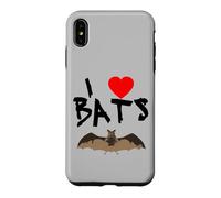 Custodia per iPhone XS Max Amo i pipistrelli I Heart Bat s