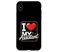 Custodia per iPhone XS Max Amo il mio assistente Amministratore Segretario Apprezzamento