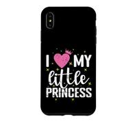 Custodia per iPhone XS Max Amo la mia piccola principessa figlia