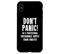 Custodia per iPhone XS Max Analista della supply chain sostenibile