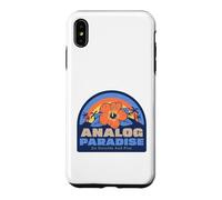 Custodia per iPhone XS Max Analog Paradise Go Out And Play (Dichiarazione Digital Detox)
