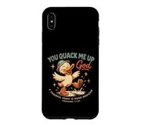 Custodia per iPhone XS Max Anatra cristiana mi quack su proverbi di dio 17:22