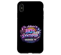 Custodia per iPhone XS Max Anch"io sono dipendente da Synthpop degli anni"80