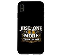 Custodia per iPhone XS Max Ancora una e poi smetto di bere una birra divertente