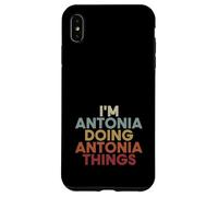 Custodia per iPhone XS Max Antonia Name Antonia Personalized Name First Given