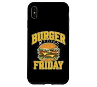 Custodia per iPhone XS Max Appassionato del pranzo del formaggio del venerdì di hamburger