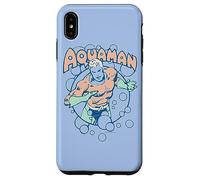 Custodia per iPhone XS Max Aquaman Swimming Bubbles