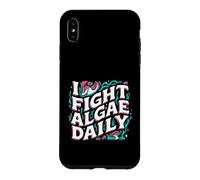 Custodia per iPhone XS Max Aquarium Hobbyist I Fight Algae Daily