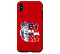 Custodia per iPhone XS Max Aquile arpie con lettere grassetto Panama panamense