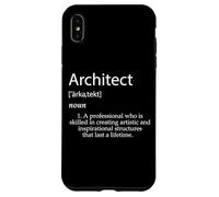 Custodia per iPhone XS Max Architect Definition For Student Pro Architectural Engineers