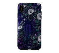 Custodia per iPhone XS Max Arco Moonflower nel giardino di mezzanotte