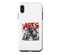 Custodia per iPhone XS Max Ares nato per costruito per la gloria greca alimentata dalla rabbia
