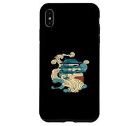 Custodia per iPhone XS Max Arte Asiatica Tradizionale Costruzione Giapponese Ocean Wave
