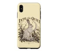 Custodia per iPhone XS Max Arte di un Coniglio nei Boschi Invernali