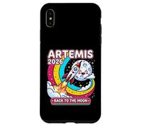 Custodia per iPhone XS Max Artemis II 2026 Cute Design for Kids Launch Back to The Moon
