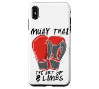 Custodia per iPhone XS Max Arti Marziali Muay Thai L'arte di 8 arti citazione Thai Boxing