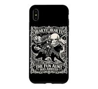 Custodia per iPhone XS Max Ascolta, senti, la zia divertente è arrivata Knight Cat Fantasy