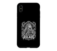 Custodia per iPhone XS Max Aslaug Figlia della leggenda Scudo vichingo nubile rune