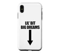 Custodia per iPhone XS Max Aspettando madre Lil Bit Grandi sogni Divertente Gravidanza