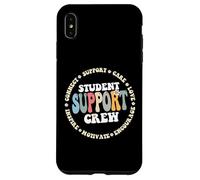 Custodia per iPhone XS Max Assistenza agli studenti Equipaggio Consulente scolastico Squadra dei servizi agli studenti